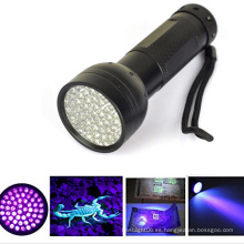 51PC ULTRAVIOLETA púrpura LED 395nm lámpara ultravioleta